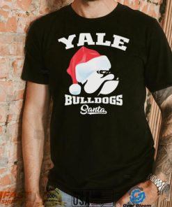 Yale Bulldogs Football Santa Hat Christmas Shirt