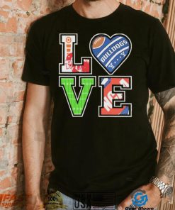 Yale Bulldogs Love Football Shirt