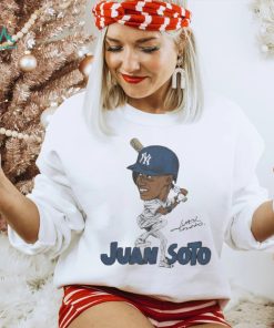 Yankees Juan Soto caricature signature shirt