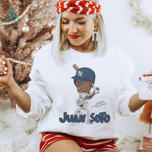 Yankees Juan Soto caricature signature shirt
