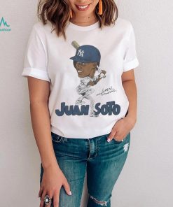 Yankees Juan Soto caricature signature shirt