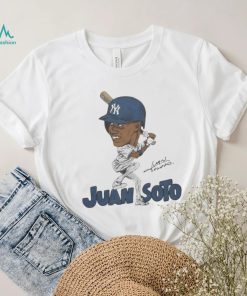 Yankees Juan Soto caricature signature shirt