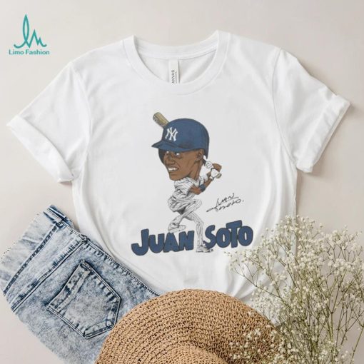Yankees Juan Soto caricature signature shirt