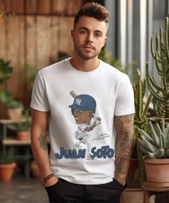 Yankees Juan Soto caricature signature shirt