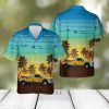 Funny Firefighter Shirts Firefighter With Dog On Vacation White Hawaiian Shirt & Short For Men And Women