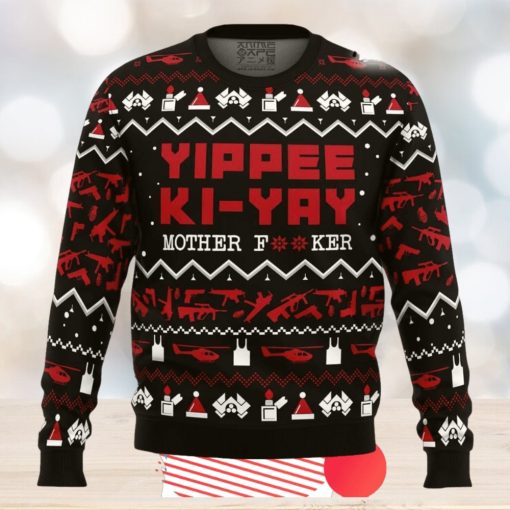 Yippe Ki yay Die Hard Ugly Christmas Sweater