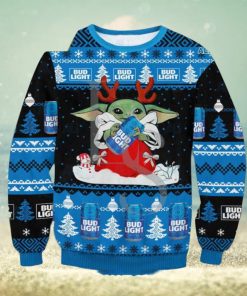 Yoda Bud Light Ugly Christmas Sweater