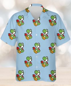 Yoshi Super Mario Character Hawaiian Shirt