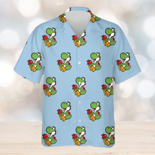 Yoshi Super Mario Character Hawaiian Shirt