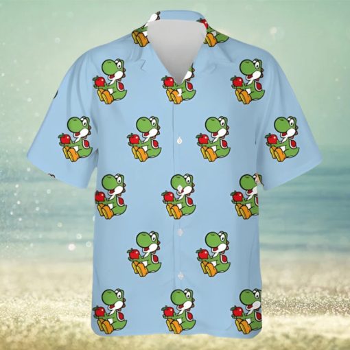 Yoshi Super Mario Character Hawaiian Shirt