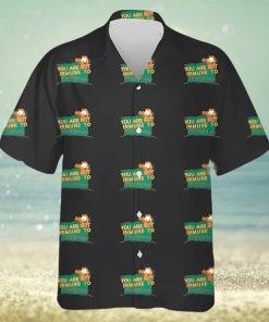 You Are Not Inmune To Propaganda Garfield Hawaiian Shirt