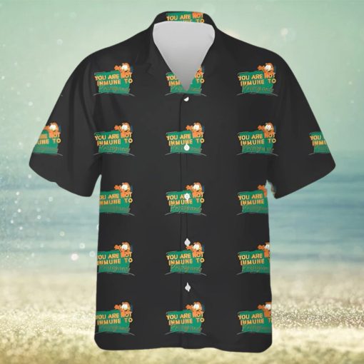 You Are Not Inmune To Propaganda Garfield Hawaiian Shirt