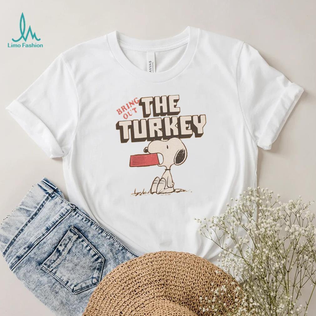 Youth Peanuts Snoopy Bring Out The Turkey Shirt Youth Peanuts Snoopy Bring Out The Turkey Shirt