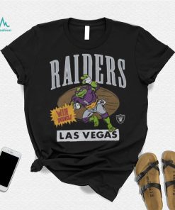 Youth TMNT Donatello x Las Vegas Raiders NFL Nickelodeon T Shirt