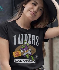 Youth TMNT Donatello x Las Vegas Raiders NFL Nickelodeon T Shirt