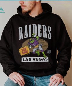 Youth TMNT Donatello x Las Vegas Raiders NFL Nickelodeon T Shirt