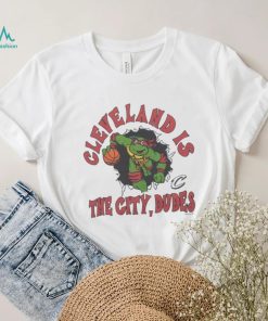 Youth TMNT x Cavs Cleveland Is The City Dudes Shirt
