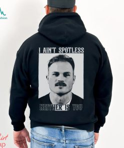 Zach Bryan Mugshot Shirt I Ain’t Spotless Neither Is You Open The Gate T Shirt Classic