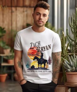 Zach Bryan The Quittin Time Tour 2024 Sunset T shirt