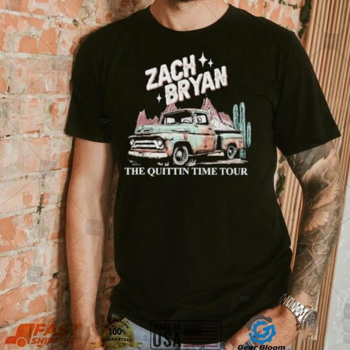 Zach Bryan The Quitting Time Tour 2024 Shirt