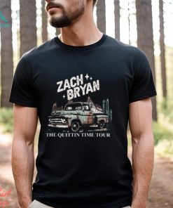 Zach Bryan The Quitting Time Tour 2024 T Shirt