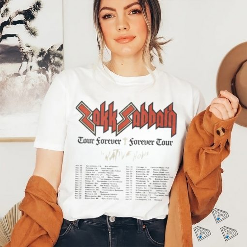 Zakk Sabbath Tour Forever Forever Tour 2024 shirt