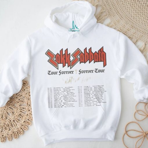 Zakk Sabbath Tour Forever Forever Tour 2024 shirt