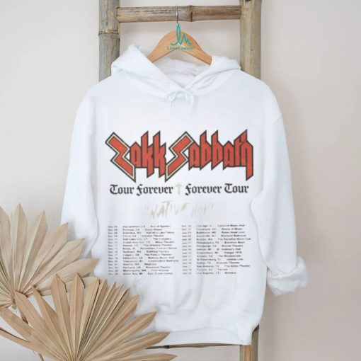Zakk Sabbath Tour Forever Forever Tour 2024 shirt
