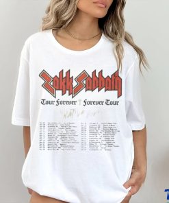 Zakk Sabbath Tour Forever Forever Tour 2024 shirt