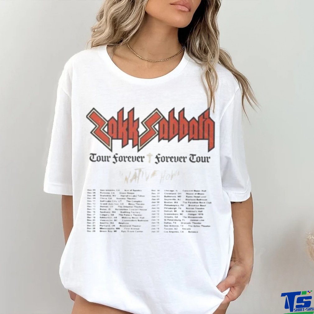 Zakk sabbath clearance t shirt