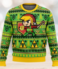 Zelda Holiday Link Ugly Christmas Sweater