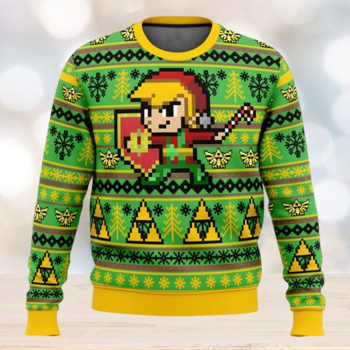 Zelda Holiday Link Ugly Christmas Sweater