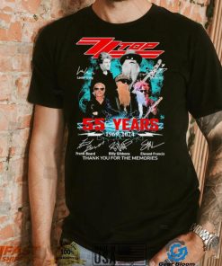 Zz Top Lanier Greig And Dusty Hill 55 Years 1969 2024 Signatures Thank You For The Memories Shirt, hoodie, sweater, long sleeve and tank top Zz Top Lanier Greig And Dusty Hill 55 Years 1969 2024 Signatures Thank You For The Memories Shirt