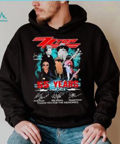 Zz Top Lanier Greig And Dusty Hill 55 Years 1969 2024 Signatures Thank You For The Memories Shirt, hoodie, sweater, long sleeve and tank top Zz Top Lanier Greig And Dusty Hill 55 Years 1969 2024 Signatures Thank You For The Memories Shirt