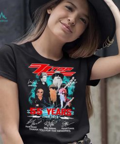 Zz Top Lanier Greig And Dusty Hill 55 Years 1969 2024 Signatures Thank You For The Memories Shirt, hoodie, sweater, long sleeve and tank top Zz Top Lanier Greig And Dusty Hill 55 Years 1969 2024 Signatures Thank You For The Memories Shirt