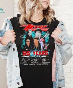 Zz Top Lanier Greig And Dusty Hill 55 Years 1969 2024 Signatures Thank You For The Memories Shirt, hoodie, sweater, long sleeve and tank top Zz Top Lanier Greig And Dusty Hill 55 Years 1969 2024 Signatures Thank You For The Memories Shirt