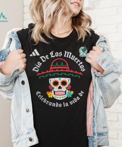 adidas Adult Mexico 2024 Day of the Dead Skull Black Shirt