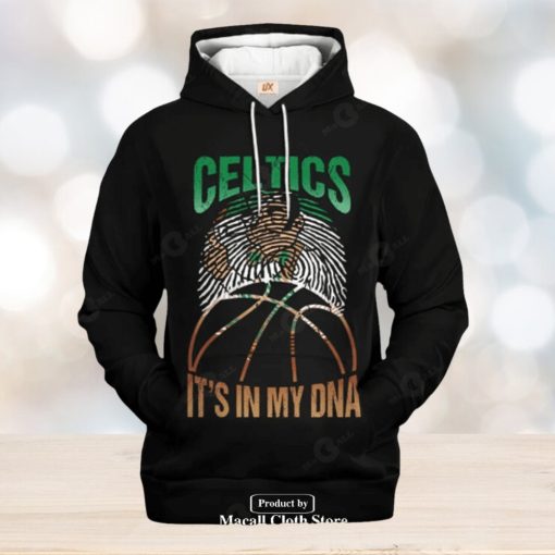 boston celtics its in my dna black jogger design hoodie sweatshirt 3d