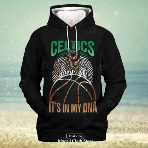 boston celtics its in my dna black jogger design hoodie sweatshirt 3d