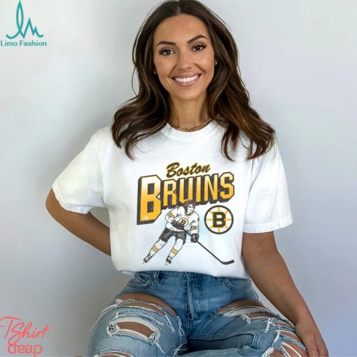 bruins ’47 centennial lunch pail vintage tubular tee shirt