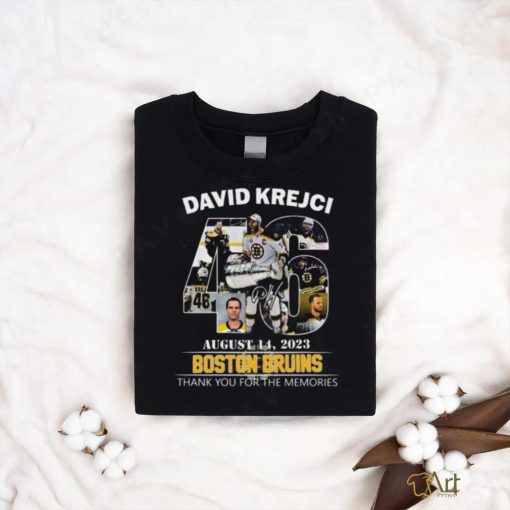 david krejci august 14 2023 boston bruins thank you for the memories t shirt 1 Ue3B8 600×714