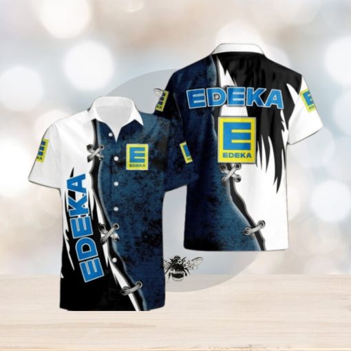 edeka Hawaiian Shirt New Trend Summer Vacation Gift