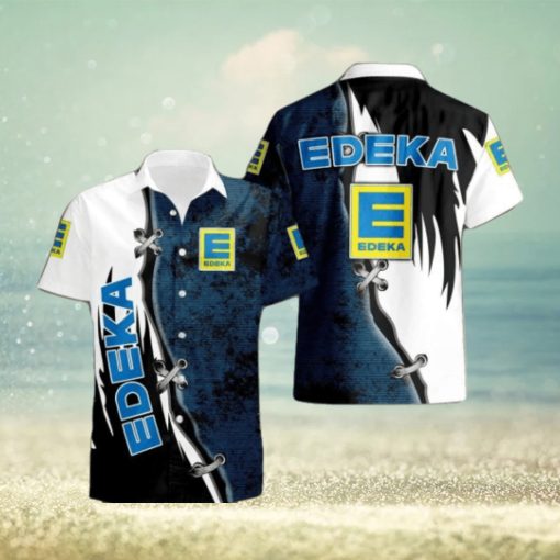 edeka Hawaiian Shirt New Trend Summer Vacation Gift