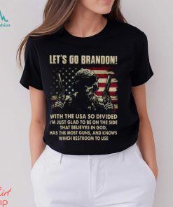 et's Go Brandon! With The USA So Divided Shirt