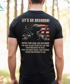 et's Go Brandon! With The USA So Divided Shirt