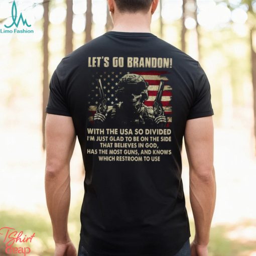 et's Go Brandon! With The USA So Divided Shirt