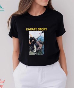 hockey karate story t shirt black