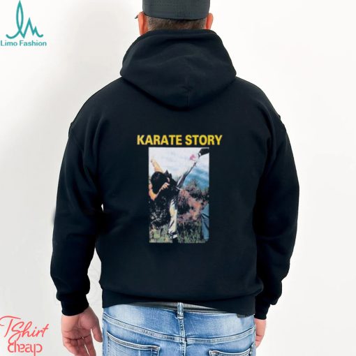 hockey karate story t shirt black