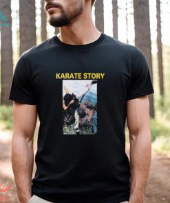 hockey karate story t shirt black