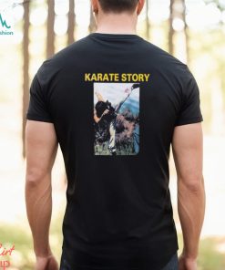 hockey karate story t shirt black